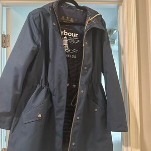 NWOT Barbour Women's Navy Utility Jacket